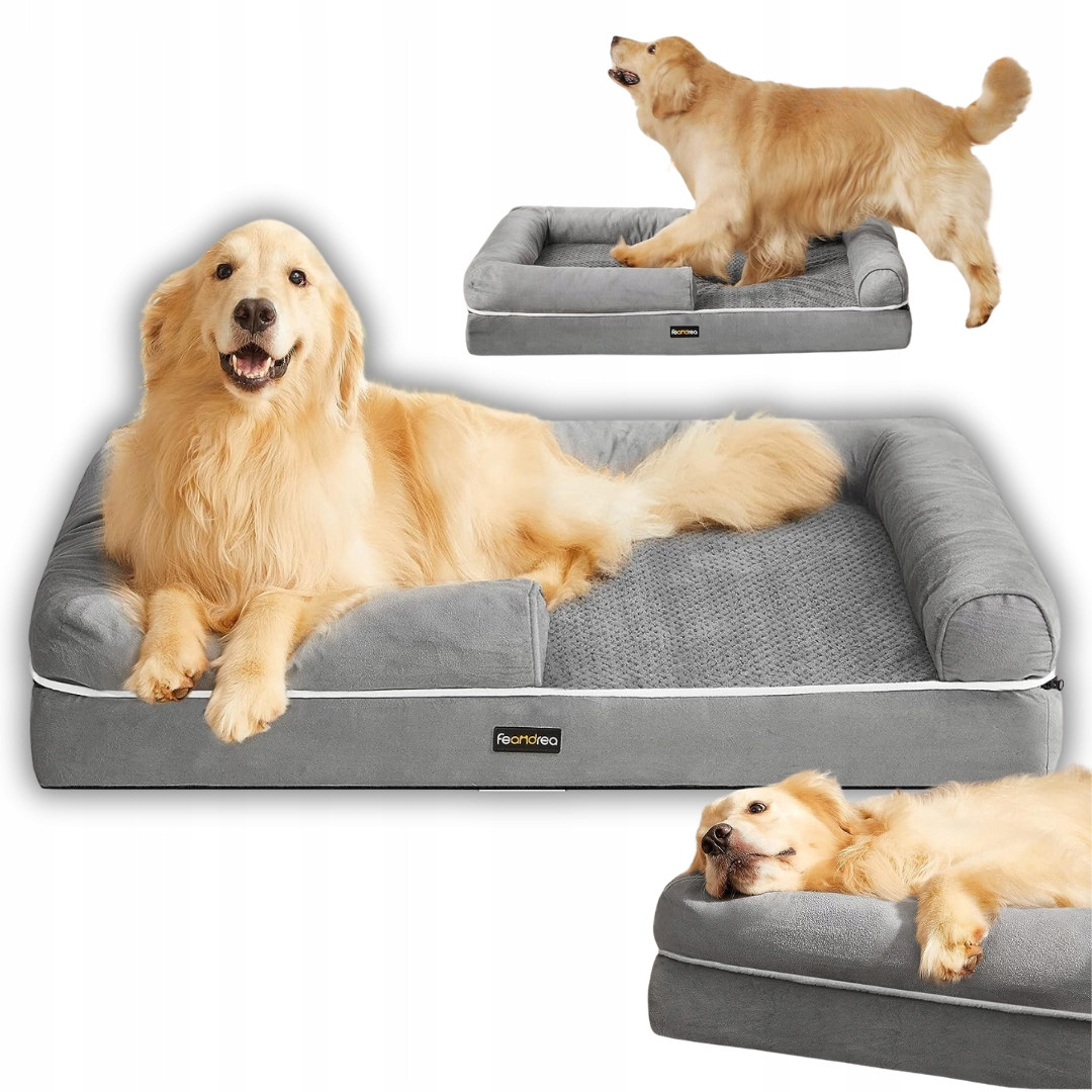 pelíšek Postel Pro Psa XL 106x80 Pohovka Odnímatelný Potah