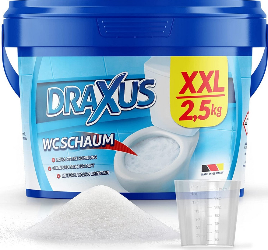 Draxus Pěna V Prášku Na Čištění Wc 2,5 Kg 4E62