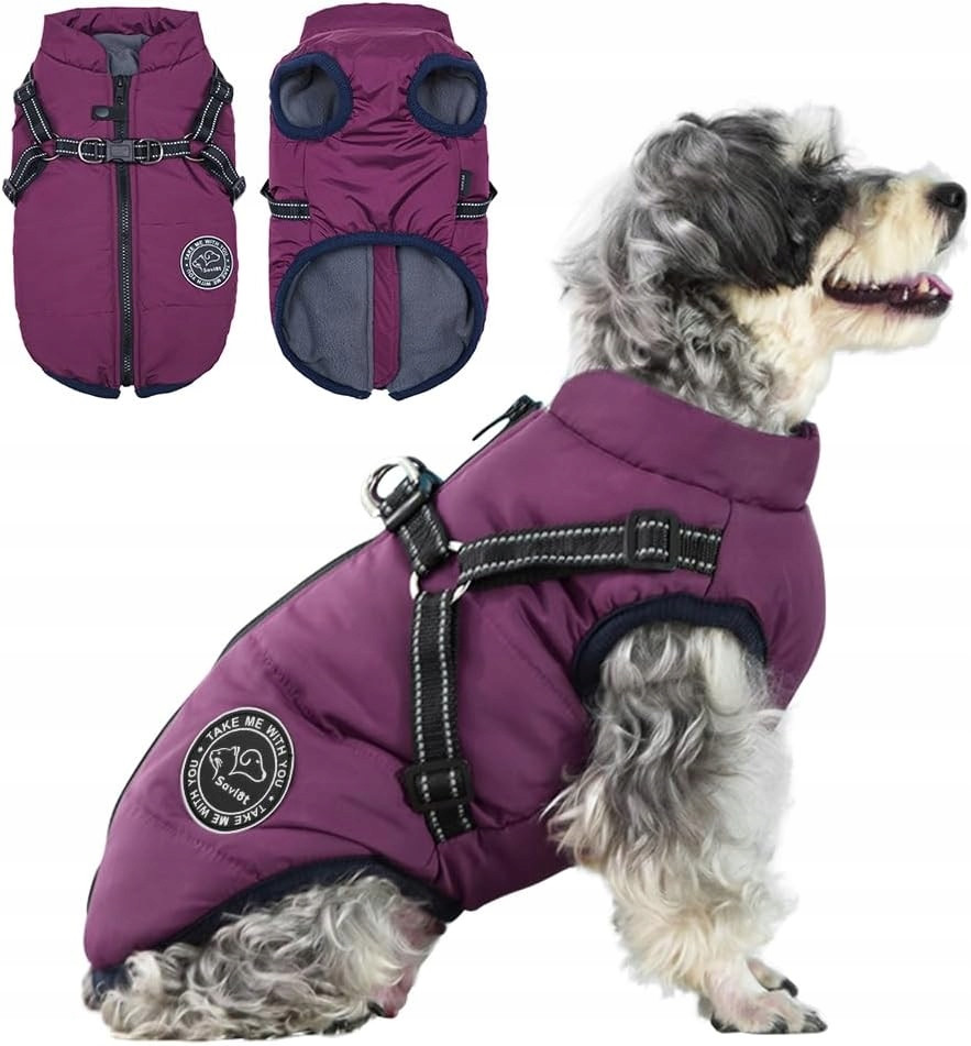 Bunda Pro Psa Zimní Vesta Bunda Kabát Pro Psa Svetr Velikost L
