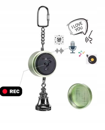 Zařízení pro nahrávání a učení se mluvit papoušky.