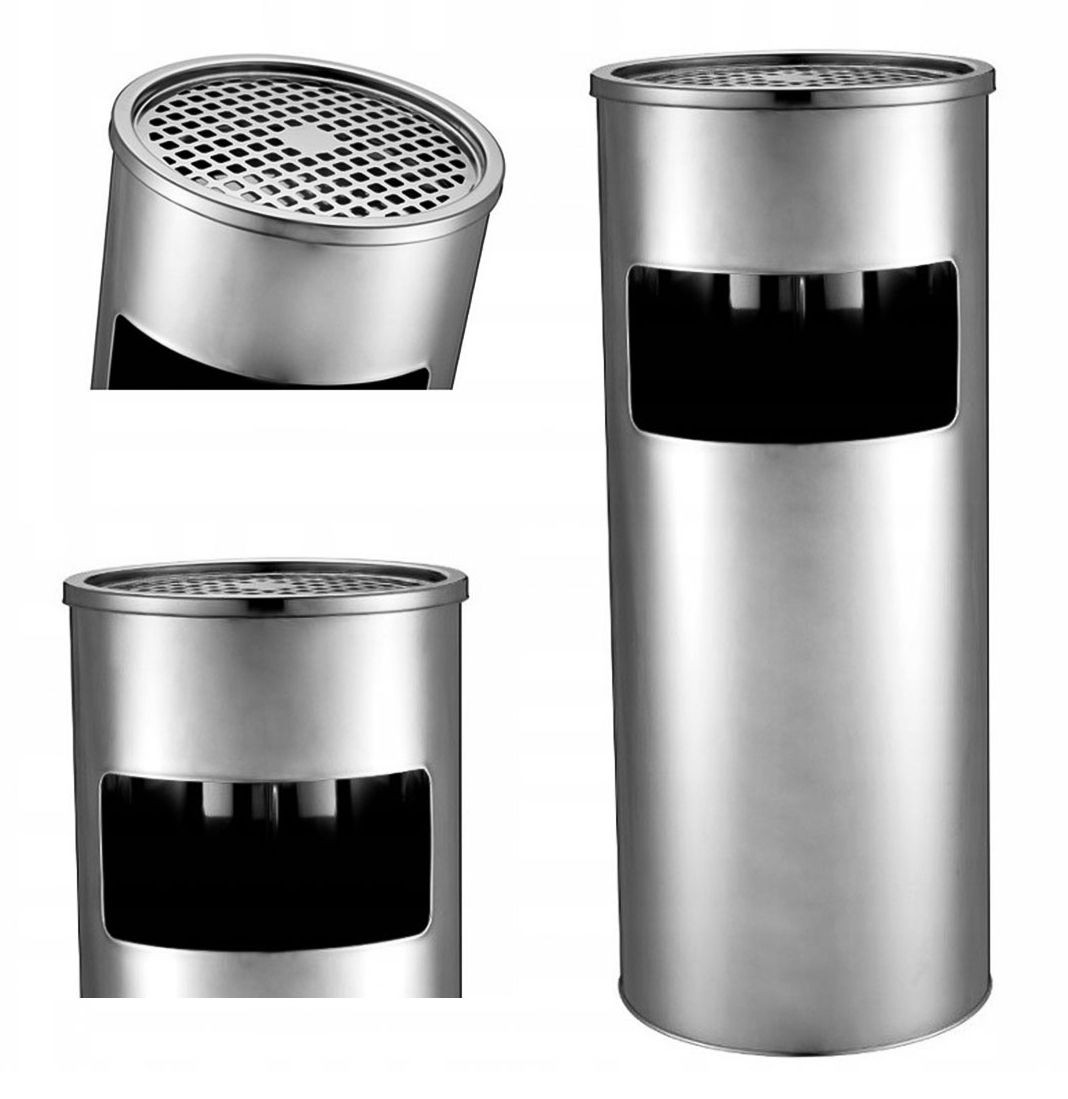 Velký odpadkový koš Venkovní popelník Popelník na terasu Zahradní 17l