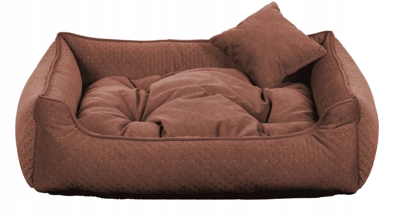 Comfy obdélníkový pelech pro psa, skořicově hnědý 130 cm x 110 cm