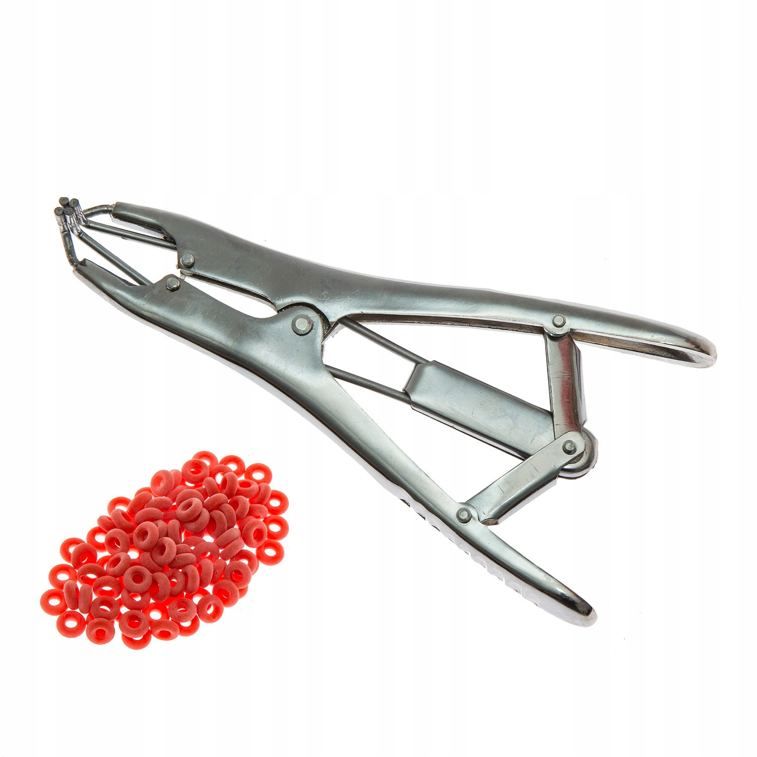 Kastrační sada elastrator puky 100 ks