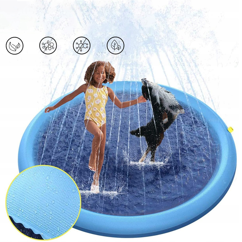 Velký Skládací Zahradní Bazén Pro Psy A Zvířata 150 CM