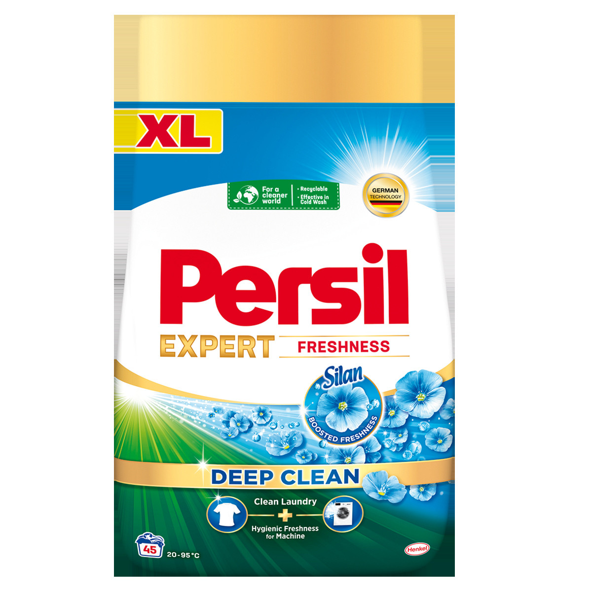 Persil Prášek na bílé prádlo Deep Clean Expert Freshness Silan 2,475 kg