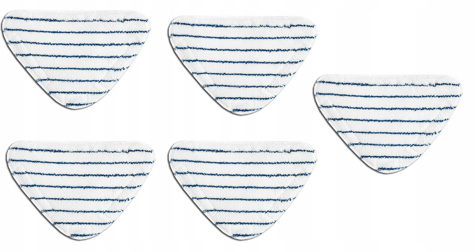 2 x návleky z mikrovlákna na suchý zip pro parní mop