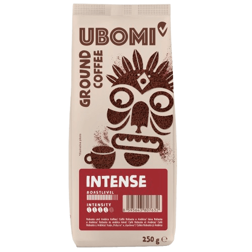 UBOMI Intense RFA mletá káva 250 g