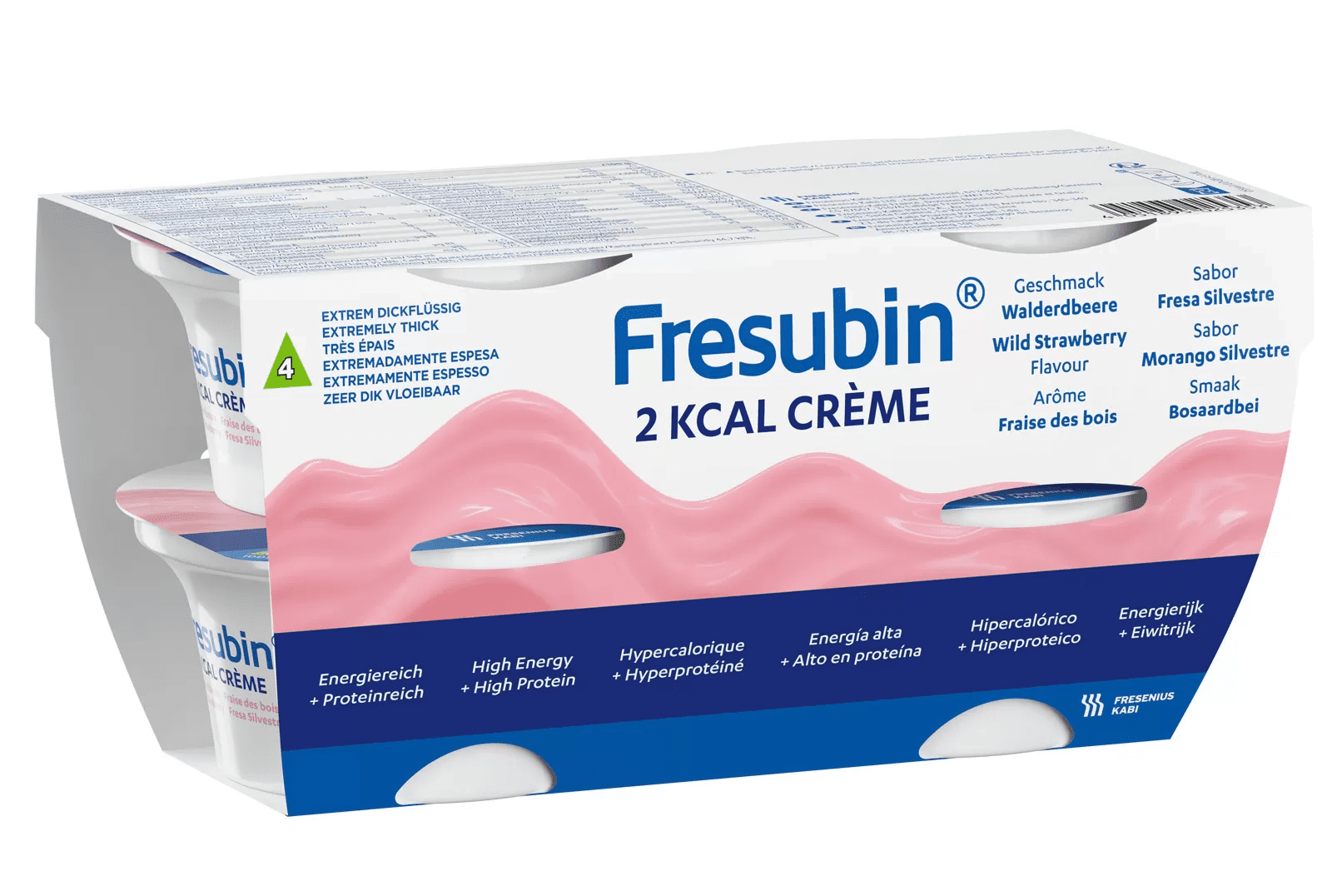 FRESUBIN 2kcal Creme lesní jahoda sol. 4 x 125 ml
