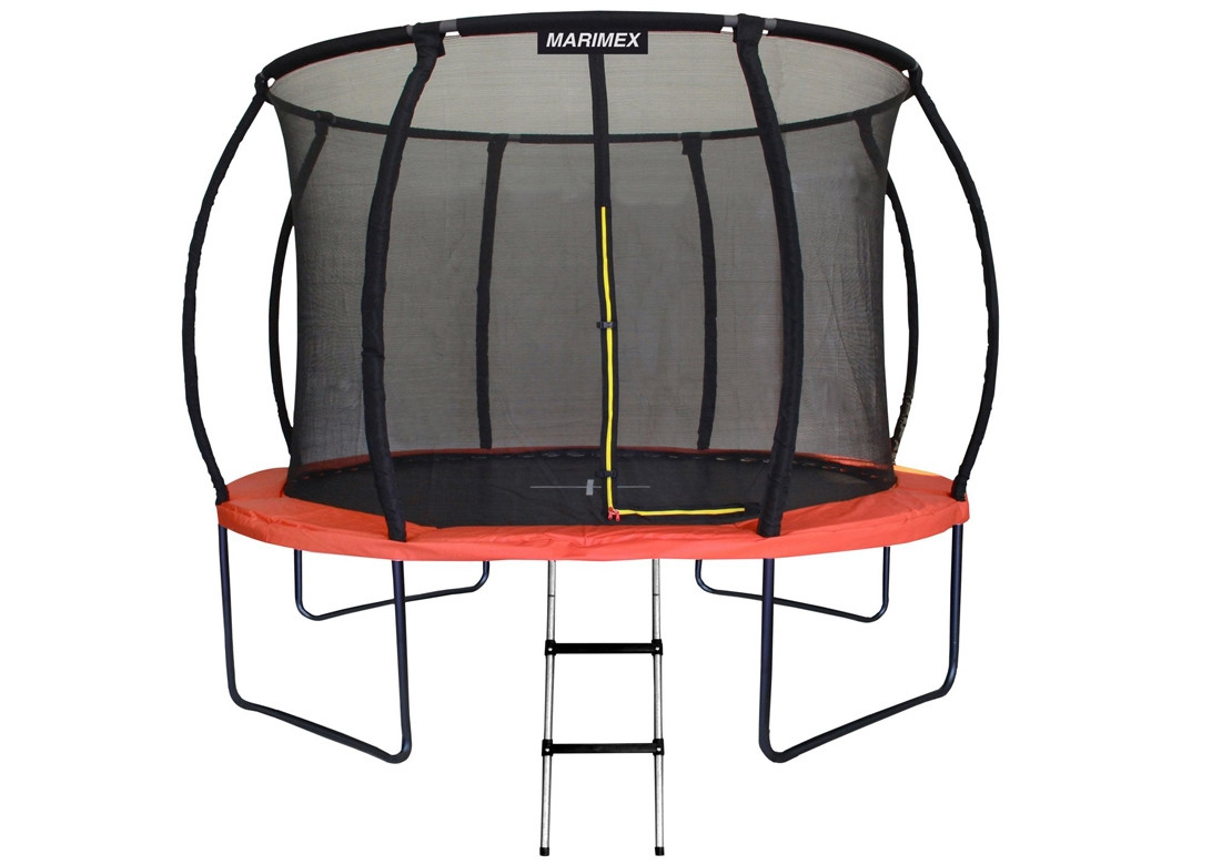 Trampolína Marimex Premium 366 cm + vnitřní ochranná síť + schůdky ZDARMA (Poškozený obal)