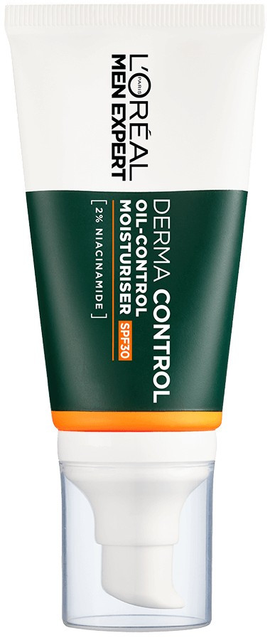 L'Oréal Paris Hydratační krém proti nedokonalostem pleti SPF 30 Men Expert Derma Control (Oil-Control Moisturiser) 50 ml