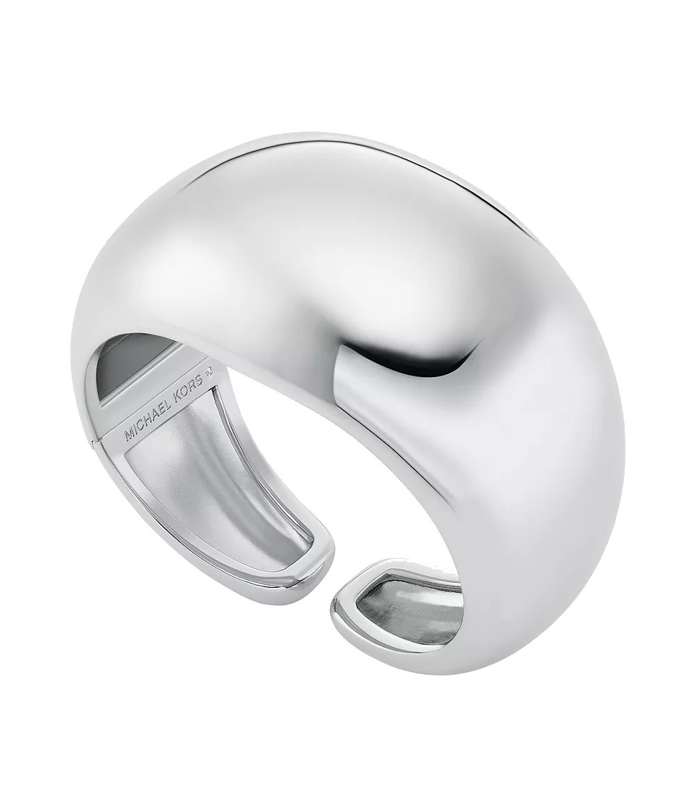 Michael Kors Elegantní pevný náramek Metallic Muse MKJ841900040