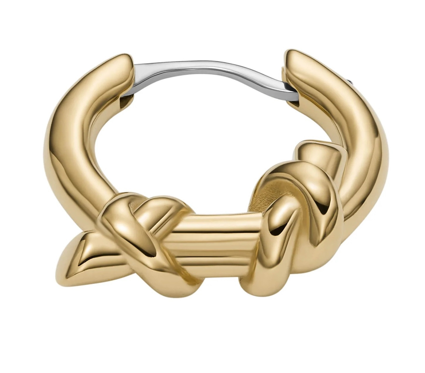 Diesel Originální pozlacená single náušnice DX1566710