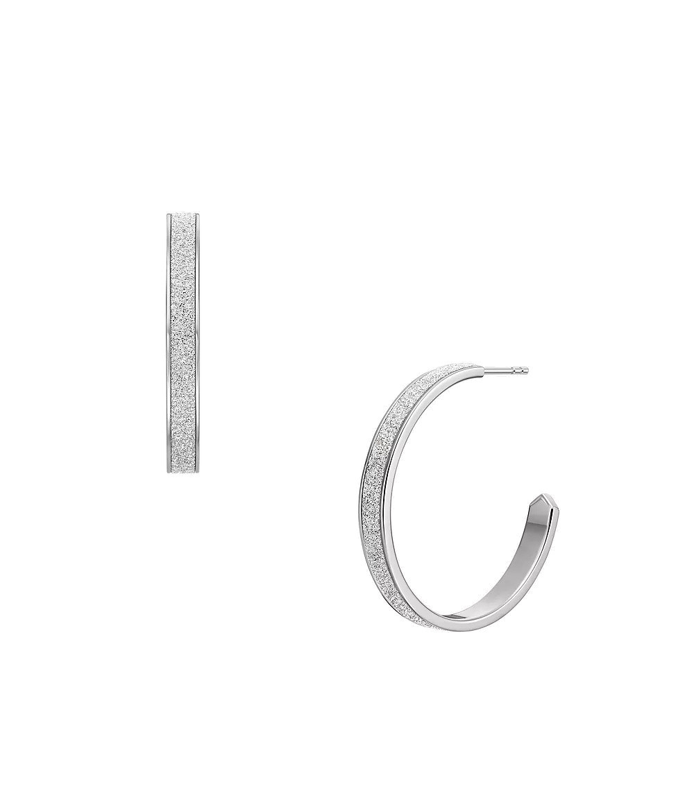 Fossil Ocelové kruhové náušnice JOF01135040