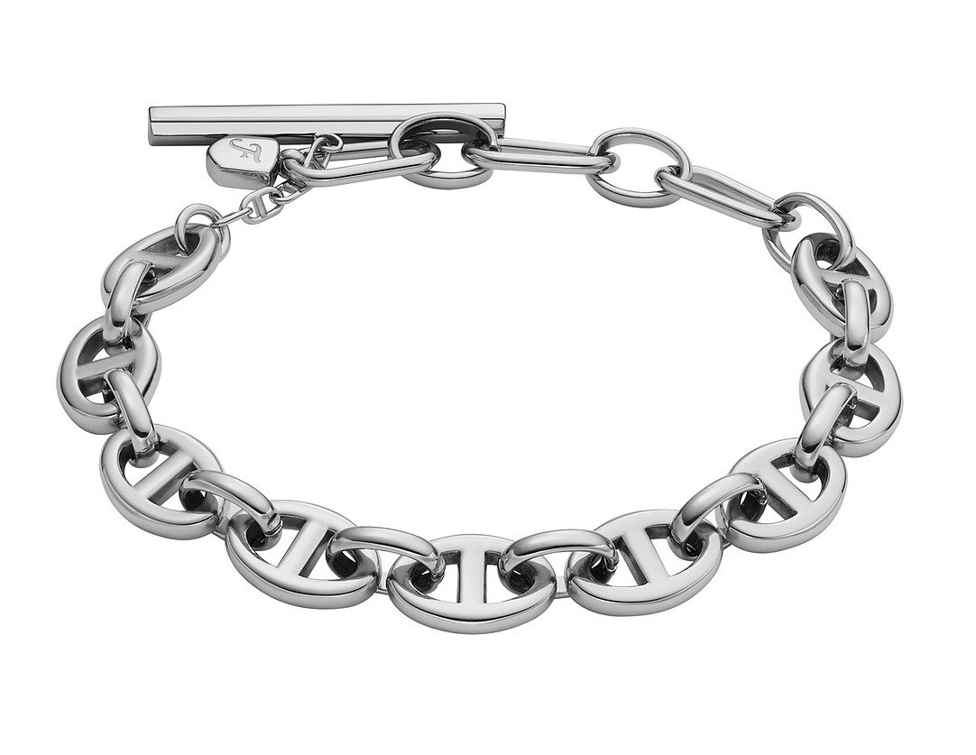 Fossil Nadčasový ocelový náramek Heritage JA7244040