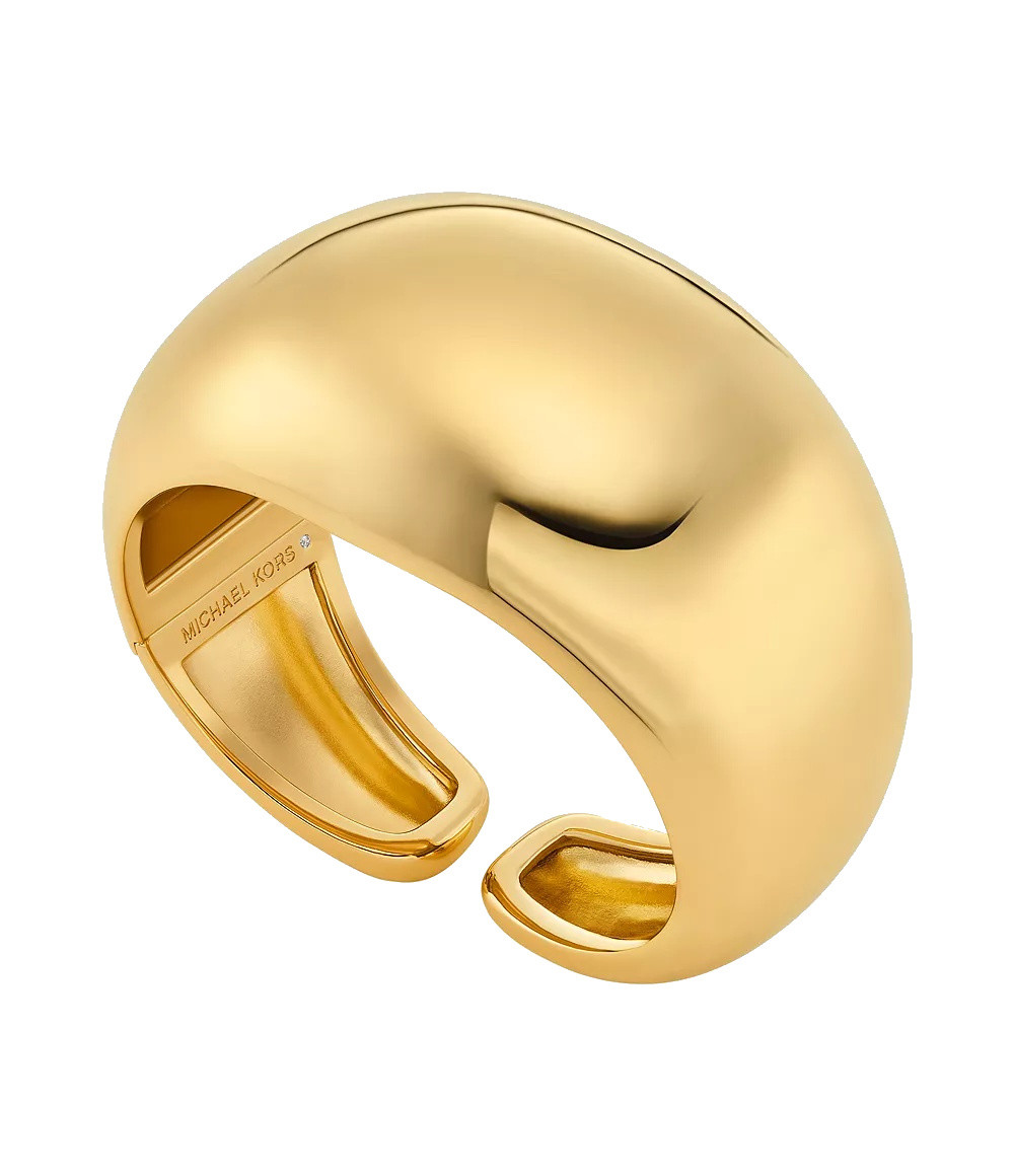 Michael Kors Luxusní pevný náramek Metallic Muse MKJ841900710