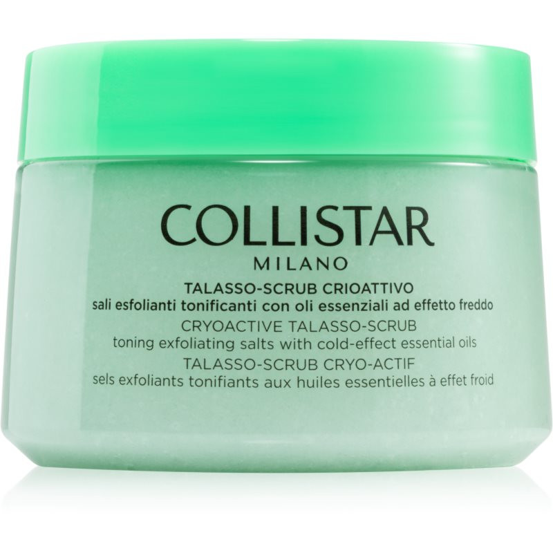 Collistar Special Perfect Body Talasso Scrub Cold-Effect Essential Oils energizující tělový peeling s chladivým účinkem 700 g