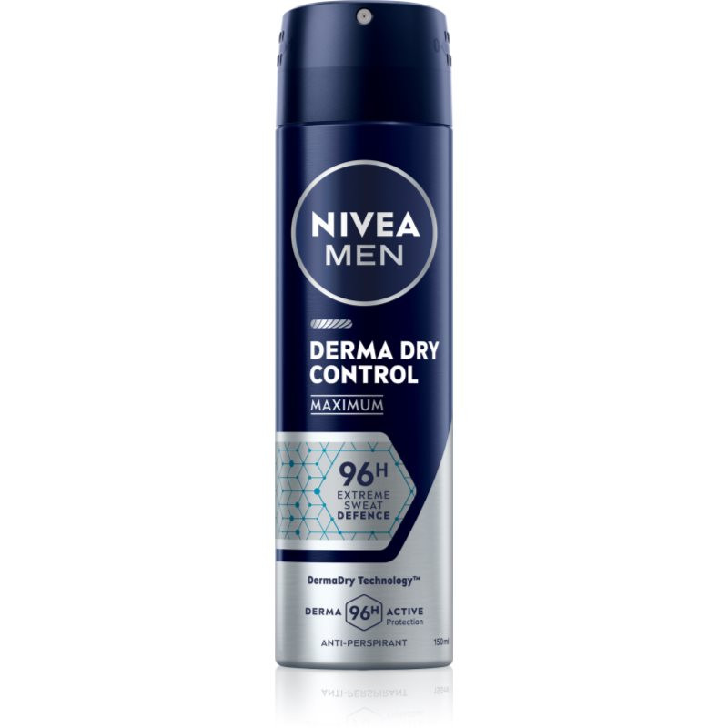 NIVEA Derma Dry Control antiperspirant ve spreji 150 ml
