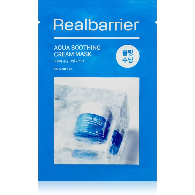 Real Barrier Aqua Soothing Cream Mask hydratační plátýnková maska 30 ml