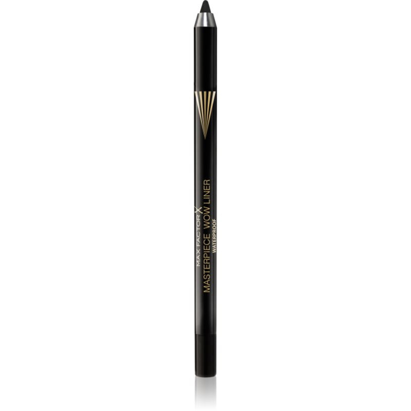 Max Factor Masterpiece Wow Liner Waterproof voděodolná tužka na oči odstín 300 Midnight Black 1.2 g