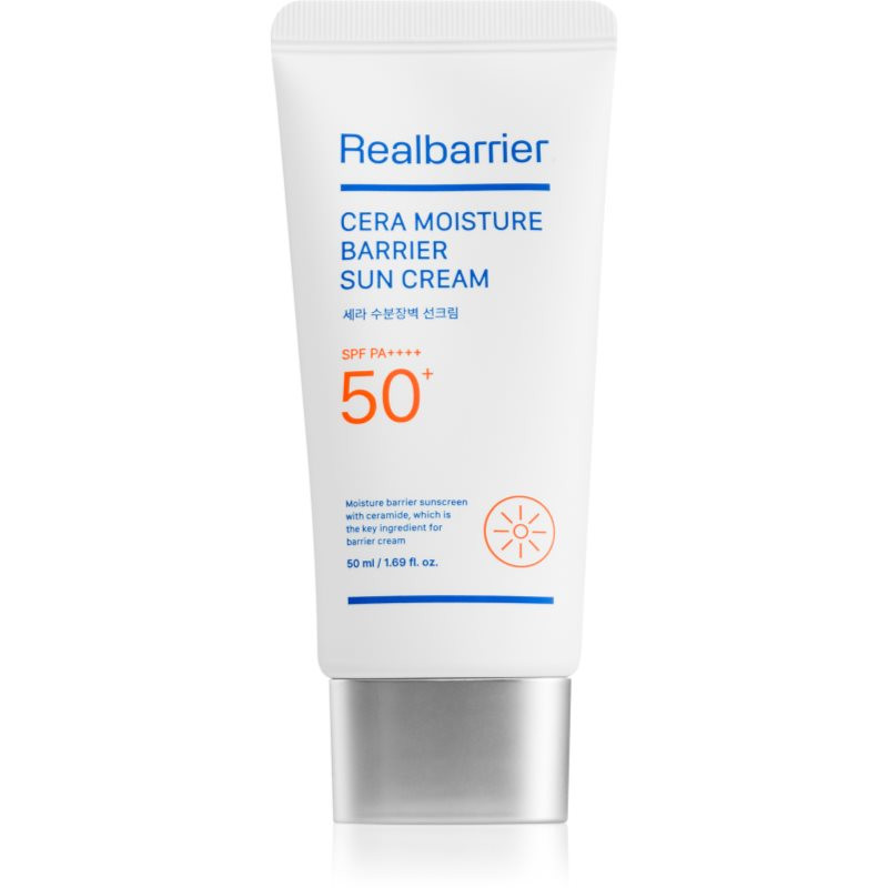 Real Barrier Cera Moisture Barrier Sun Cream obnovující a ochranný krém SPF 50+ 50 ml