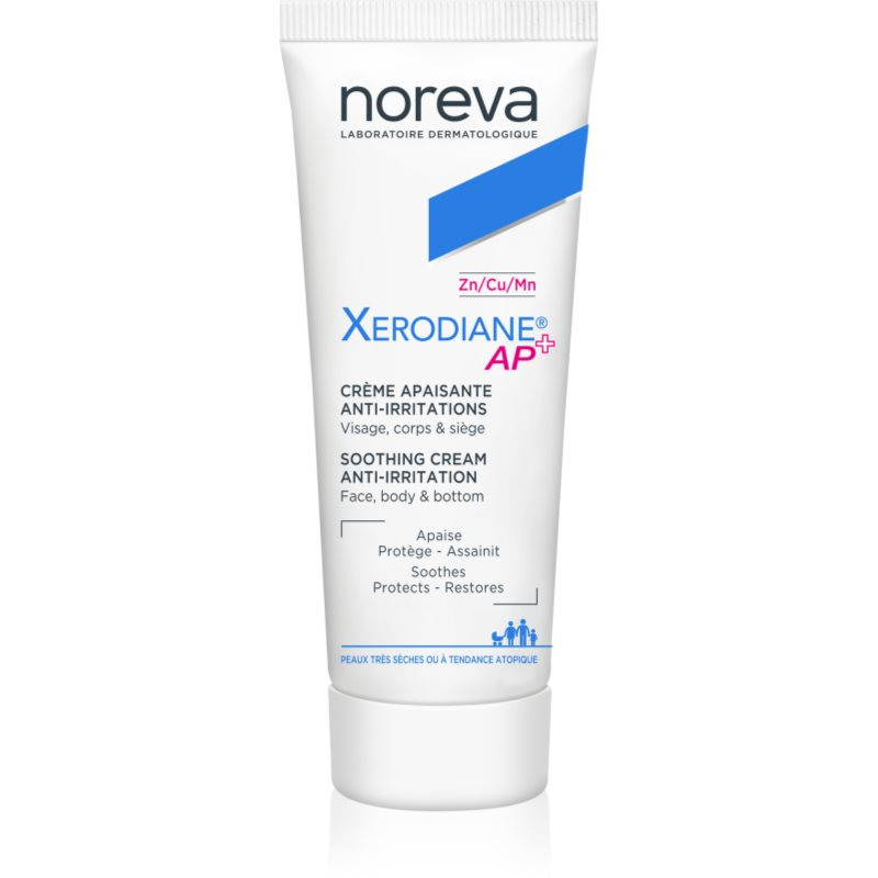 Noreva Xerodiane AP+ Soothing Anti-irritation Cream hydratační krém pro zmírnění podráždění 40 ml