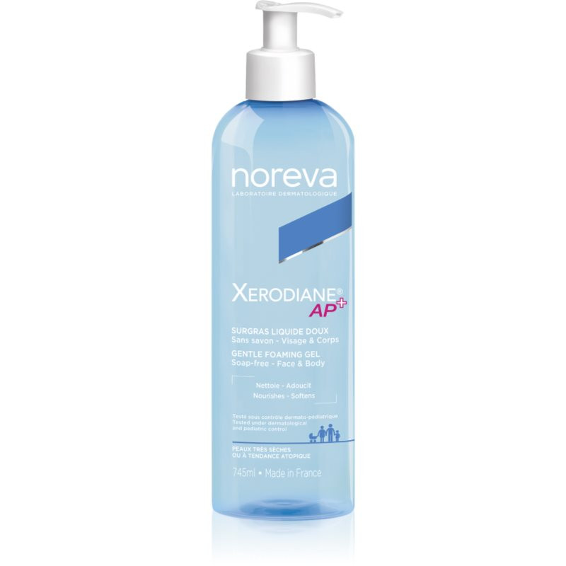 Noreva Xerodiane AP+ Gentle Foaming Gel jemný čisticí gel na obličej a tělo 745 ml