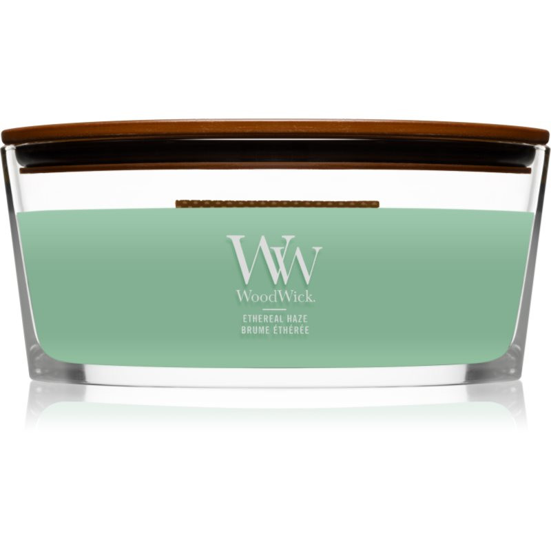 Woodwick Ethereal Haze vonná svíčka s dřevěným knotem (hearthwick) 453.6 g