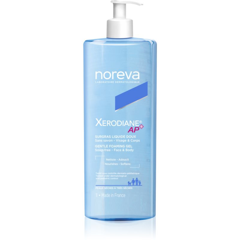 Noreva Xerodiane AP+ Gentle Foaming Gel jemný pěnivý mycí gel pro suchou až velmi suchou pleť 1000 ml