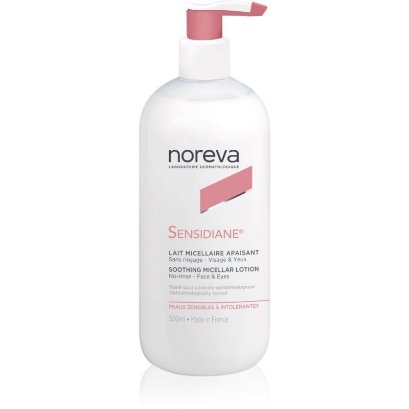 Noreva Sensidiane Soothing Micellar Lotion odličovací micelární gel 500 ml