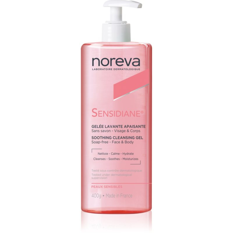 Noreva Sensidiane Soothing Cleansing Gel zklidňující čisticí gel 400 g