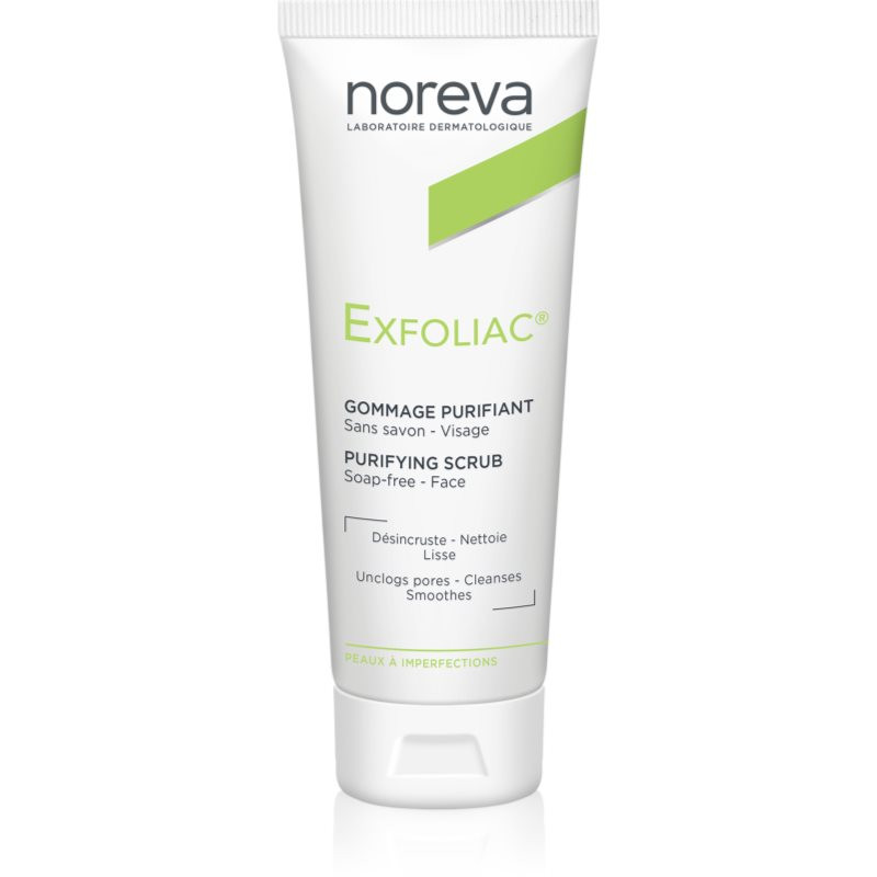 Noreva Exfoliac Purifying Scrub čisticí peeling pro problematickou pleť 50 ml