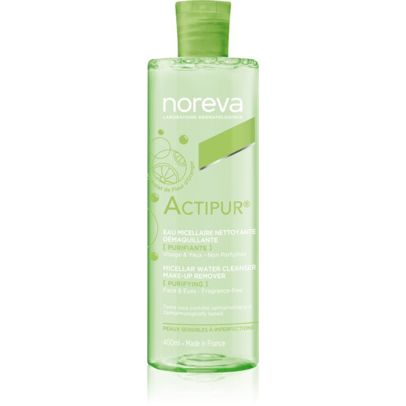 Noreva Actipur Micaller Water Cleanser odličovací micelární voda 400 ml