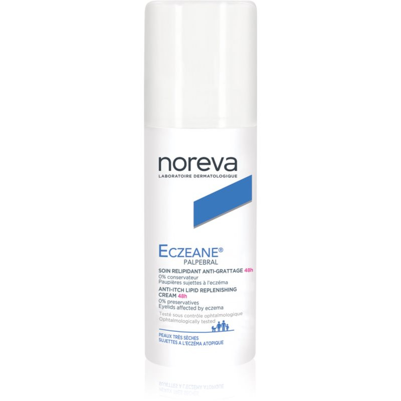 Noreva Eczeane Palpebral Anti-Itch Lipid Replenishing Cream 48H krém na oční okolí 20 ml
