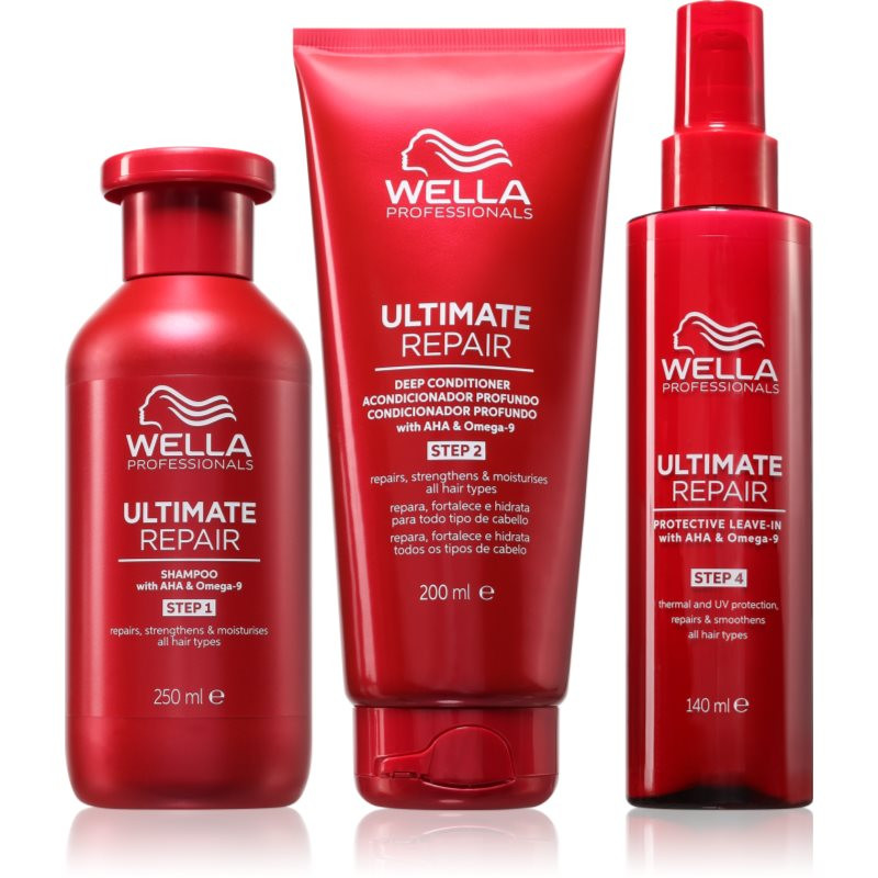 Wella Professionals Ultimate Repair Set výhodné balení pro poškozené vlasy