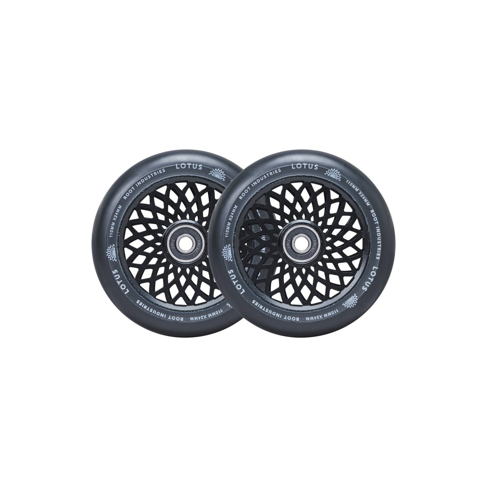 kolečko ROOT INDUSTRIES - Root Lotus Pro Scooter Wheels 2-Pack (BLACK BLACK) velikost: 110mm