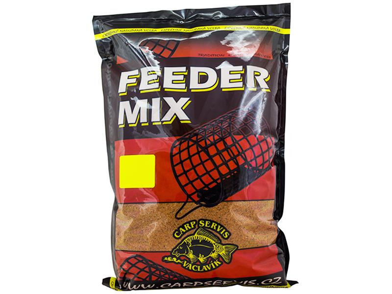 Carp Servis Václavík Feeder Mix 1kg  Losos - Mango (oranžová)