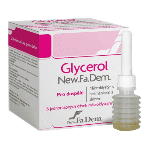 GLYCEROL mikroklystýr pro dospělé 6x9g