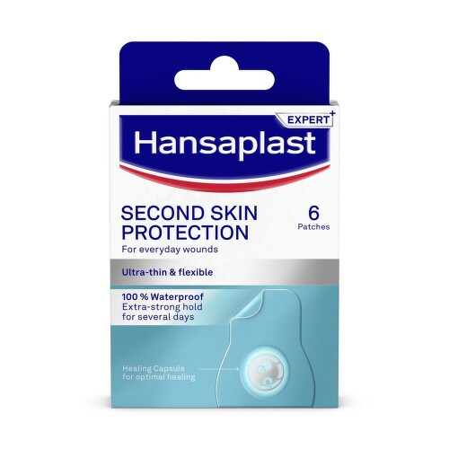 Hansaplast Second Skin náplast hydrokoloidní 6ks