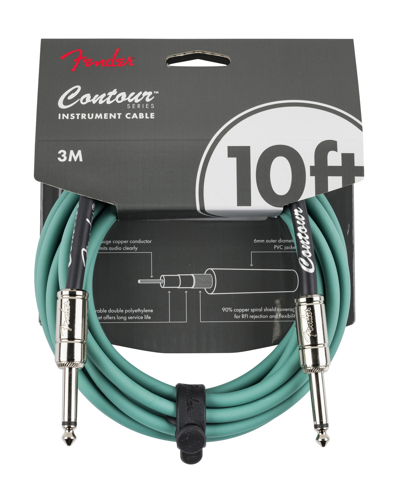 Fender Contour 10' Cable SHG