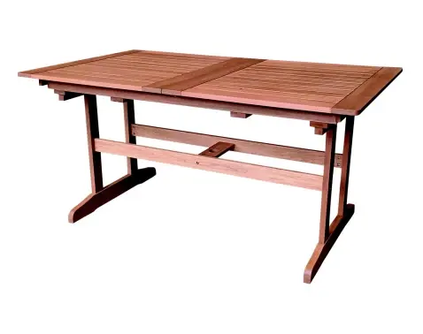 Zahradní rozkládací stůl Four Season 150x90 cm, tropické dřevo