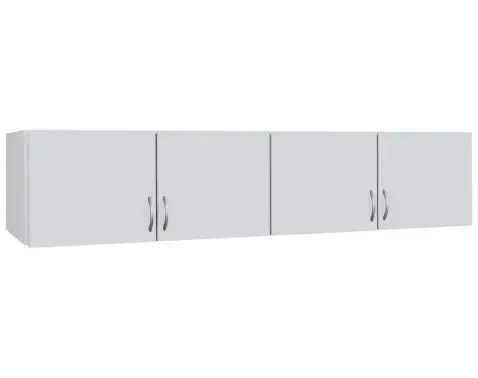 Skříňový nástavec Case, 181 cm, bílý