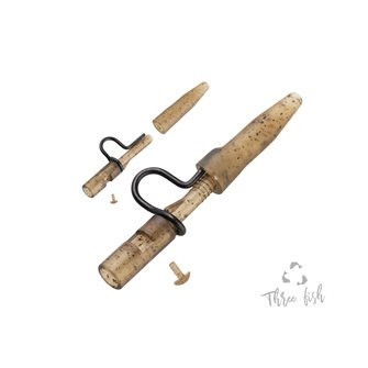 ZFISH Závěsky Heavy Duty Clip Pin & Tail Rubber|ZF-9399