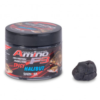 Saenger rybářské těsto Amino F-3 příchuť Halibut chilli 120g-8566446