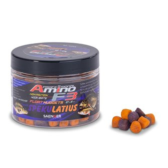 Saenger plovoucí nuggetky Amino F-3 8x6mm Spekulatius 50g-8567202