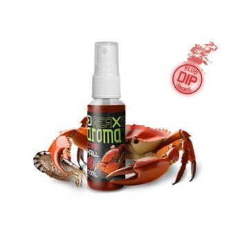 Dipovací sprej Delphin AromaX/30ml-Krab-Krill/červená