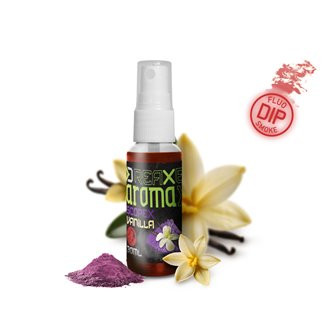 Dipovací sprej Delphin AromaX/30ml-Scopex - Vanilka/červená