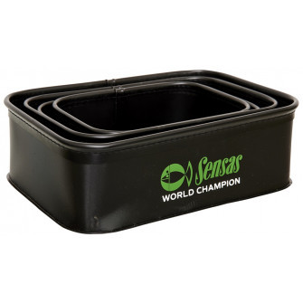 Sensas Nepromokavý box EVA Box Bait 4in1 4ks