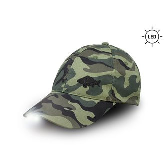 LED kšiltovka Delphin OutLINE Camo-UNI
