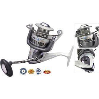 Rybářský naviják s přední brzdou - Great White 60