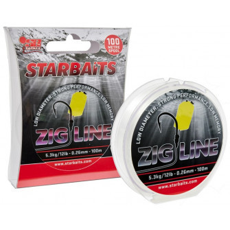 Starbaits vlasec ZIG LINE 0,29mm 100m (6,8kg)